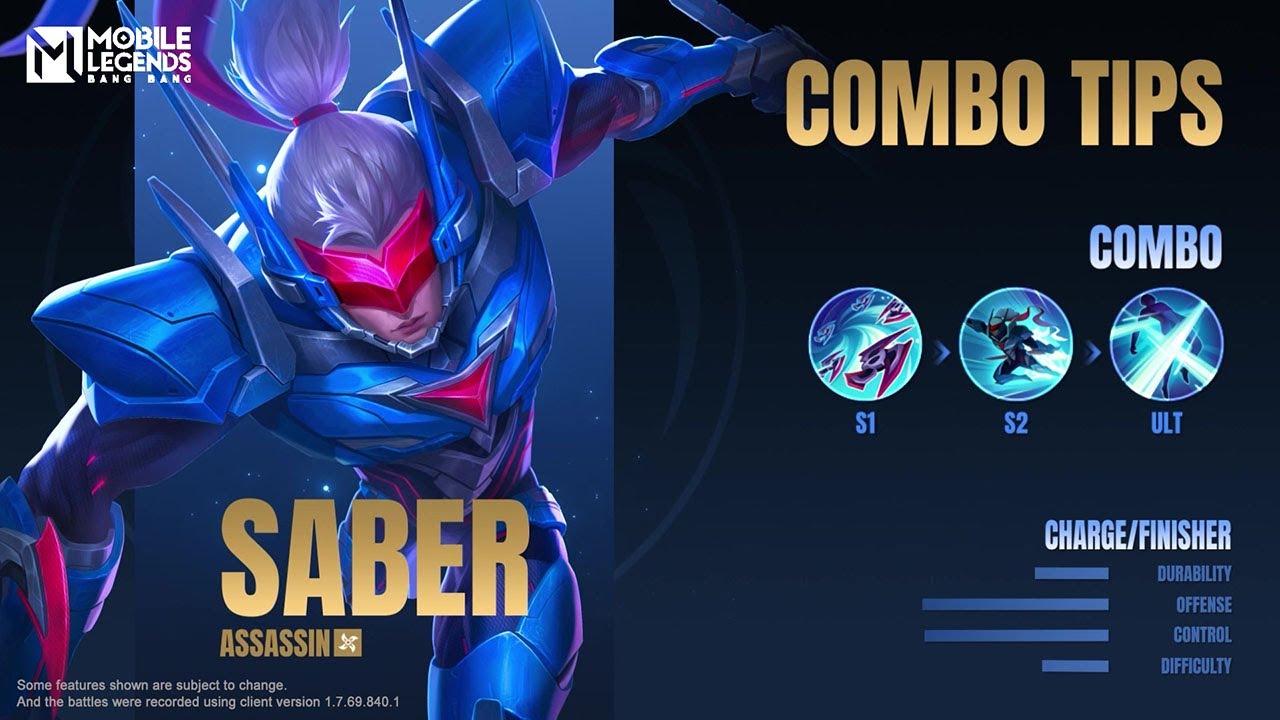 Saber Mobile Legend