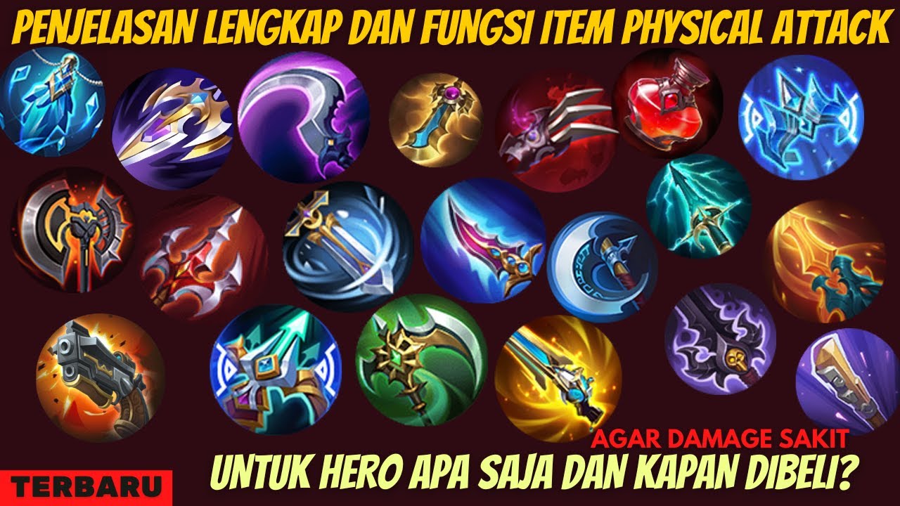 Item Physical Mobile Legend